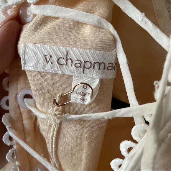 New V. Chapman Gardenia Lace Mini Dress - Picture 3 of 7